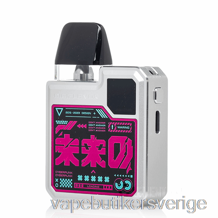 Vape Sverige Geek Vape Digi Q Pod System Framtida Silver